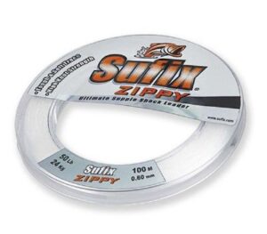 SUFIX ZIPPY CLEAR SHOCK LEADER 100M SPOOLS