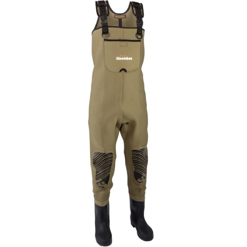SNOWBEE CLASSIC NEOPRENE CHEST WADER CLEATED SOLE