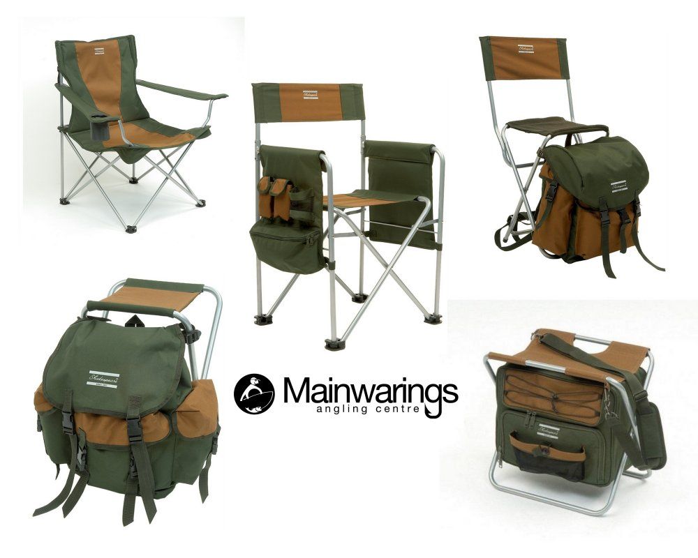 SHAKESPEARE DELUXE FOLDING CHAIRS & RUCKSTOOLS – Mainwarings Fishing