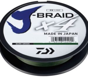 DAIWA J-BRAID X4 270M DARK GREEN