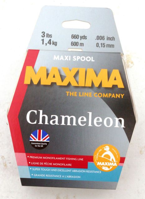 MAXIMA CHAMELEON LINE 600 MTR SPOOLS