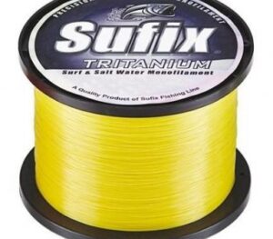 SUFIX TRITANIUM SURF LINE - RED & GOLD